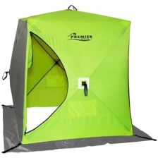 Палатка зимняя Premier куб, 1,5 ? 1,5 м, цвет biruza/gray Premier fishing 5273729 .